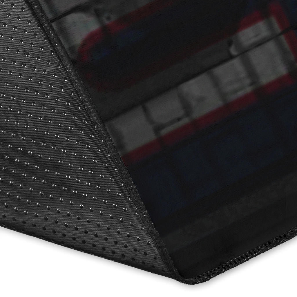New York Giants American Football Team Area Rug Big Muscle Player With Black Helmet Rugs Home Decor