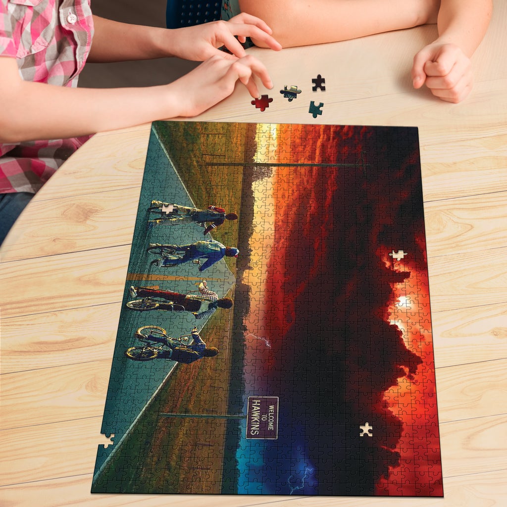 Stranger Things Kid Mock Puzzle H100221