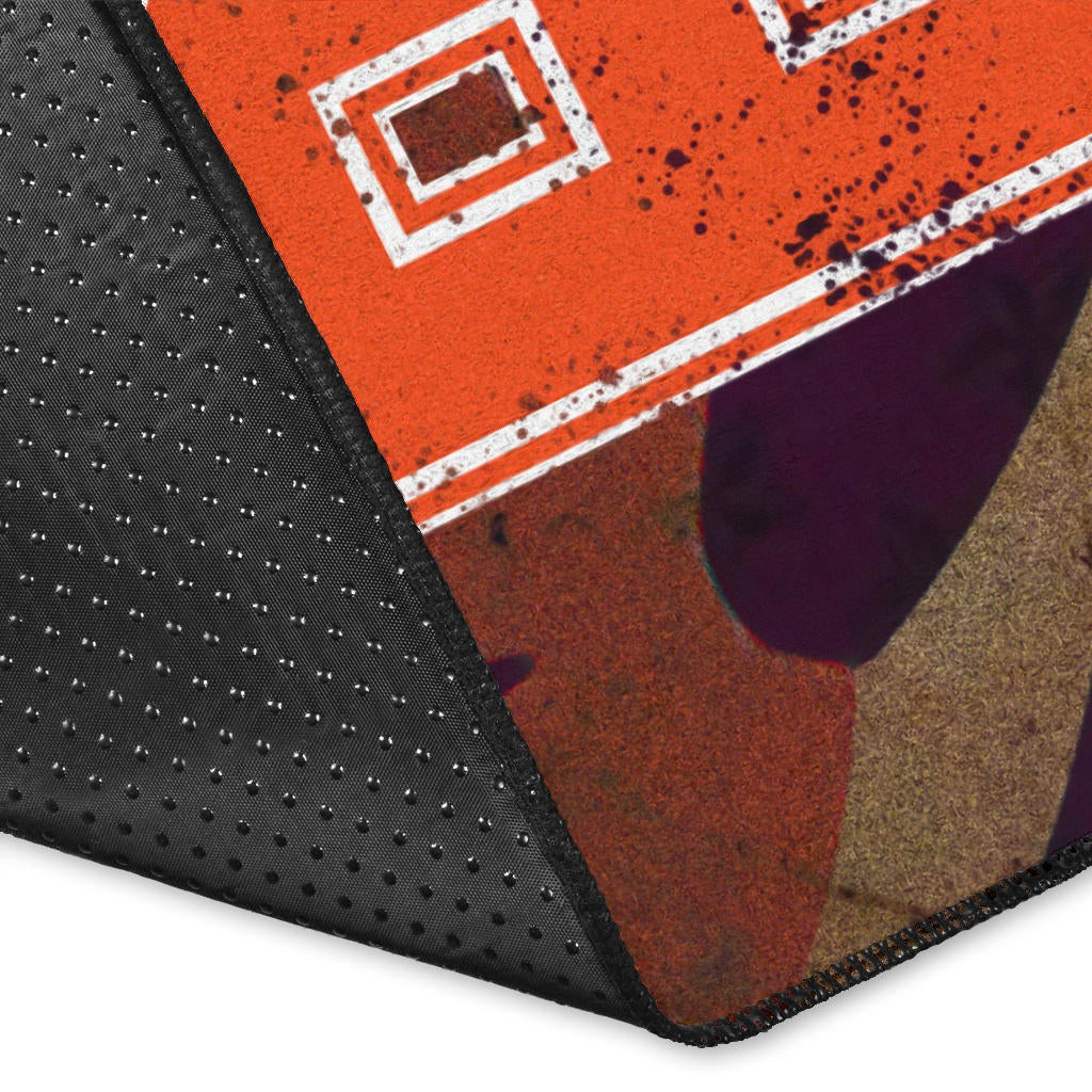 Cincinnati Bengals American Football Team Area Rug Ja'Marr Chase Yellow Star Grrr Bengal Rugs Home Decor