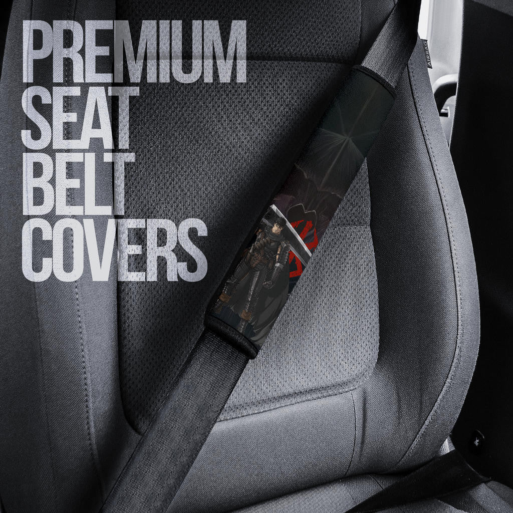 Berserk Anime Seat Belt Covers - Guts Sword Death Reaper Skull Belt Covers