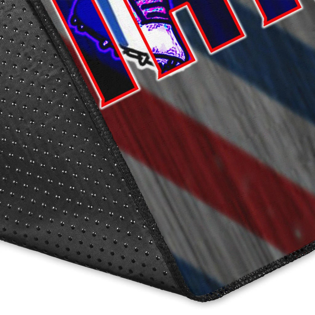 New York Giants American Football Team Area Rug Player 13 Protecting Rugby Ball Running Giant Helmet Rugs Home Decor