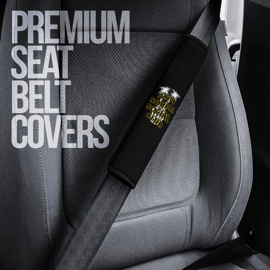 Anti Social Club Skeleton Hand Seat Belt Covers