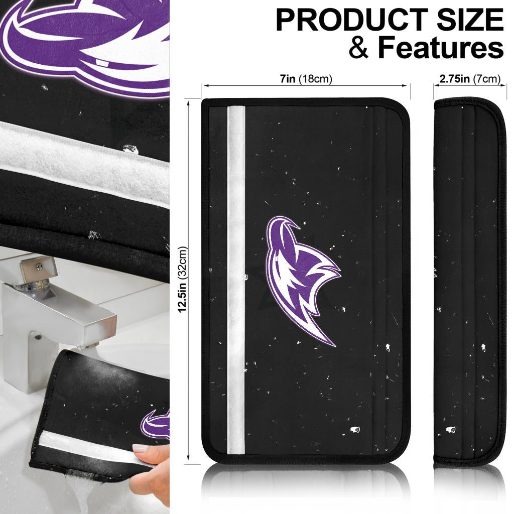 Baltimore Ravens American Football Team Seat Belt Covers Cute Raven Flying Up To The Sky Night Artwork Belt Covers