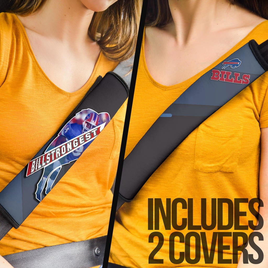 Buffalo Bills American Football Team Seat Belt Covers Billstrongest Player Go Champion Belt Covers