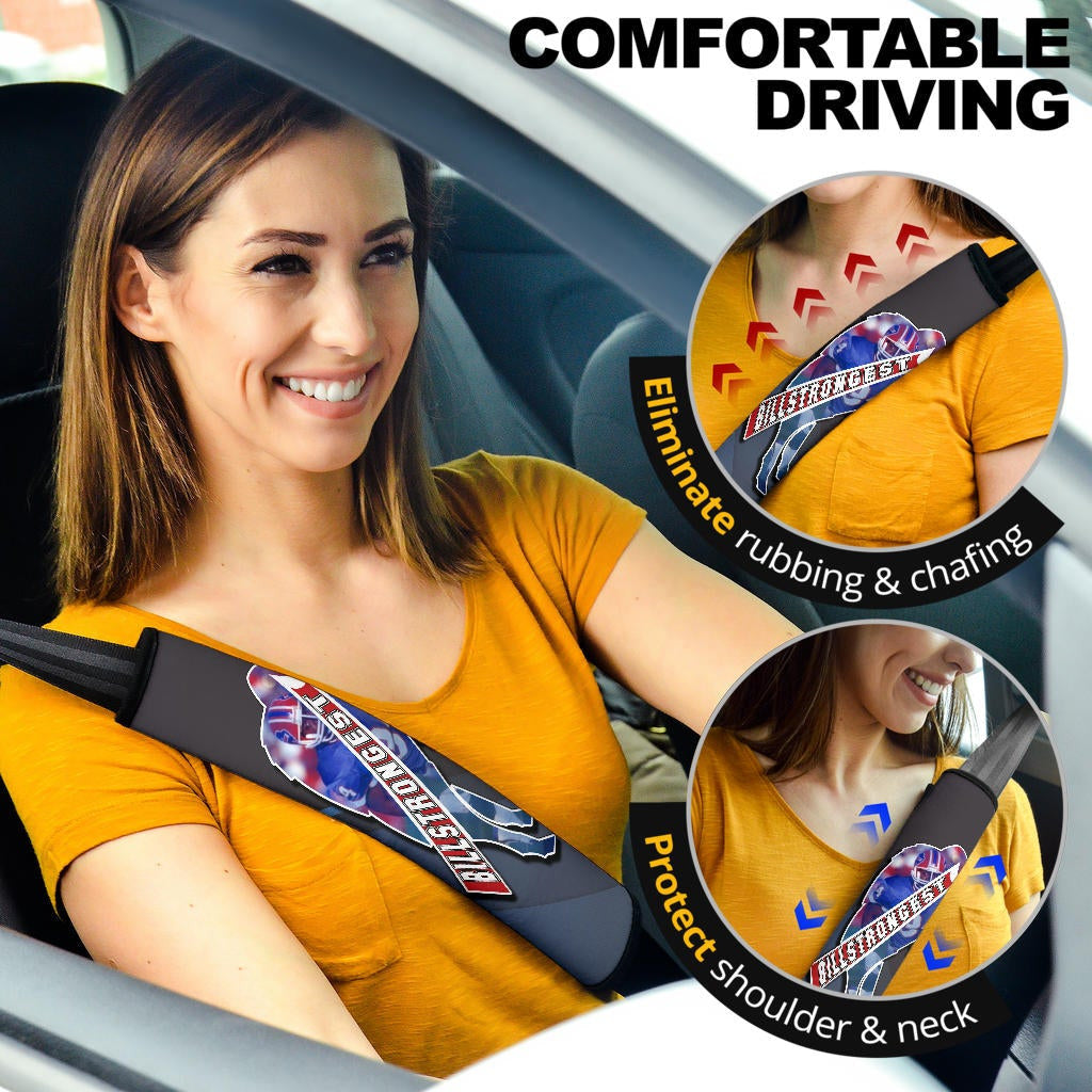 Buffalo Bills American Football Team Seat Belt Covers Billstrongest Player Go Champion Belt Covers