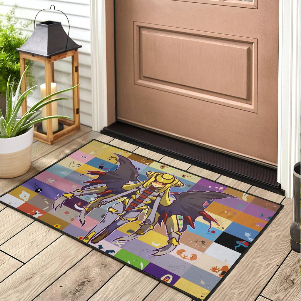 Pokemon Anime Door Mat - Pokemon Girl Legendary Giratina Door Mat Home Decor