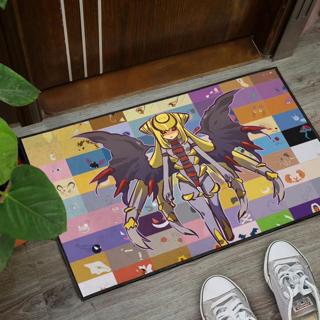 Pokemon Anime Door Mat - Pokemon Girl Legendary Giratina Door Mat Home Decor