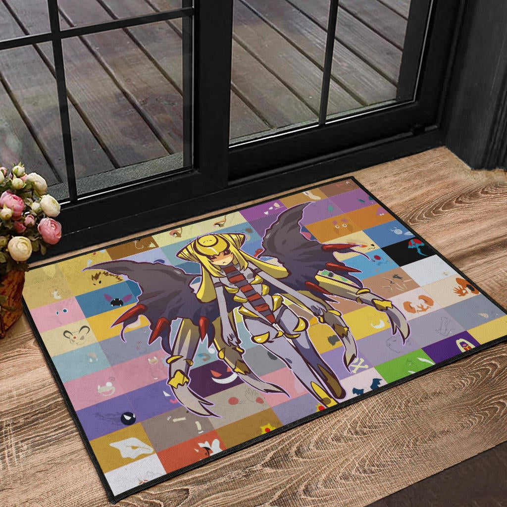 Pokemon Anime Door Mat - Pokemon Girl Legendary Giratina Door Mat Home Decor