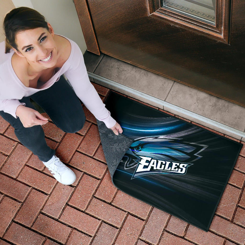 Philadelphia Eagles American Football Team Door Mat Eagle Head Go Eagle Metal Blade Door Mat Home Decor