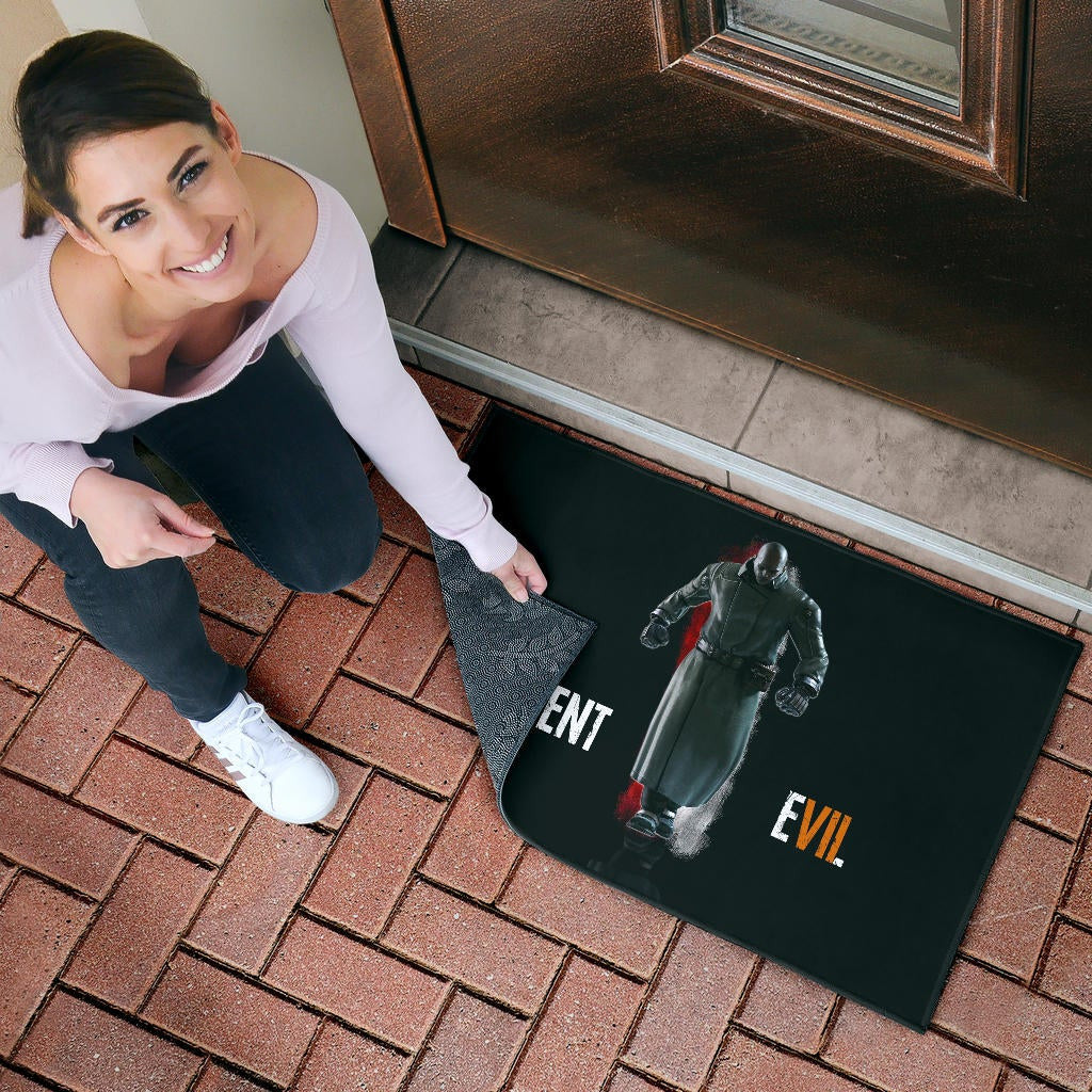Resident Evil Game Door Mat - Evil Tyrant 3D Artwork Door Mat Home Decor