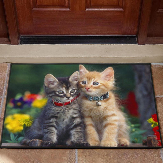Cute Cat Door Mats