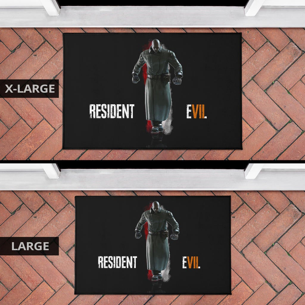 Resident Evil Game Door Mat - Evil Tyrant 3D Artwork Door Mat Home Decor