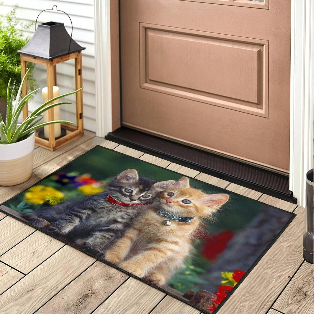Cute Cat Door Mats