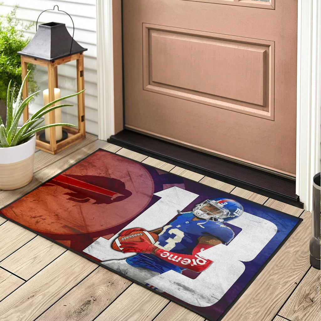 Buffalo Bills American Football Team Door Mat Blue Strongest Buffalo Fighting Est 1960 Text Door Mat Home Decor