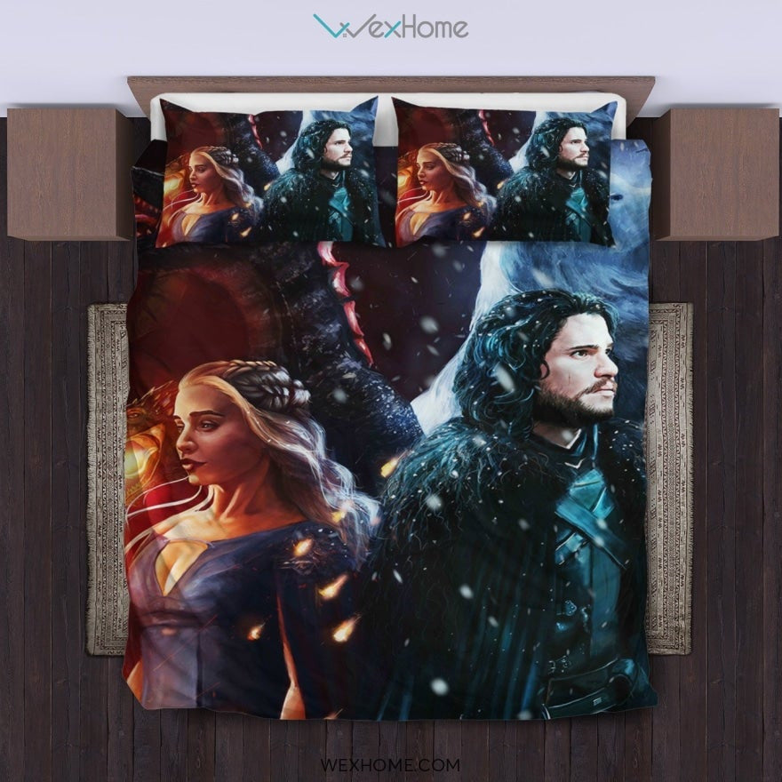 Game Of Throne Bedding Set - duvet cover and pillowcase set - Unique Design Amazing Gift