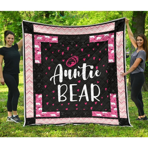 WEXHOME Auntie Bear Premium Quilt