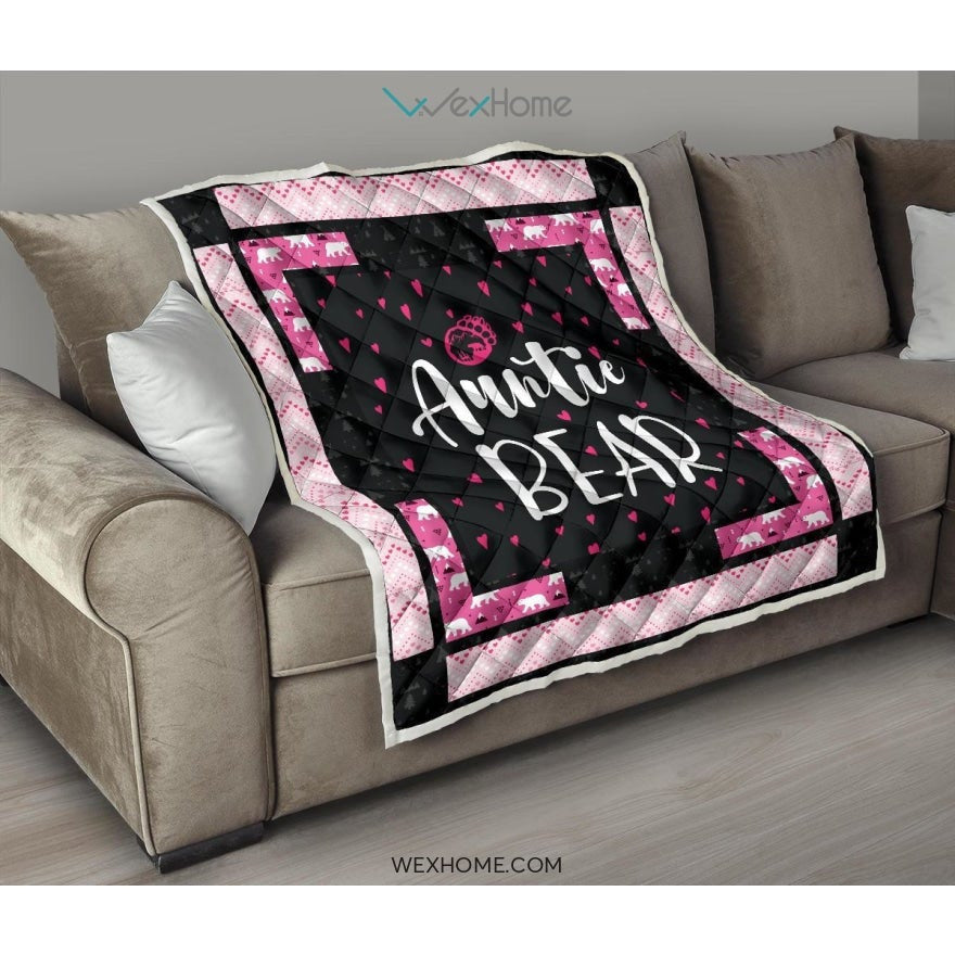 WEXHOME Auntie Bear Premium Quilt