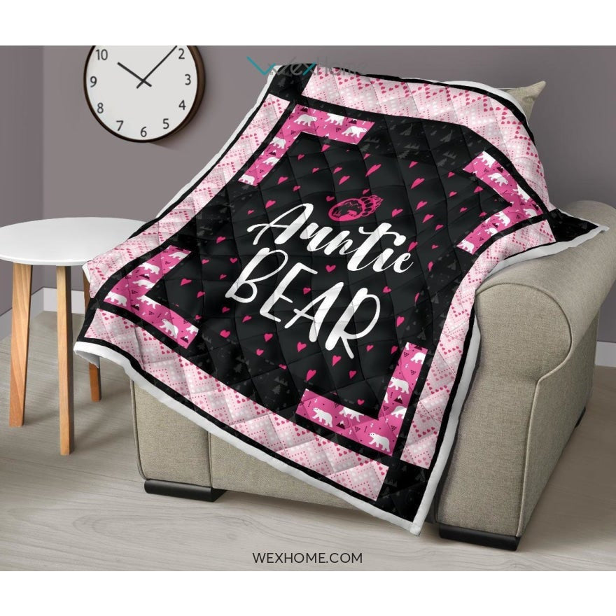WEXHOME Auntie Bear Premium Quilt