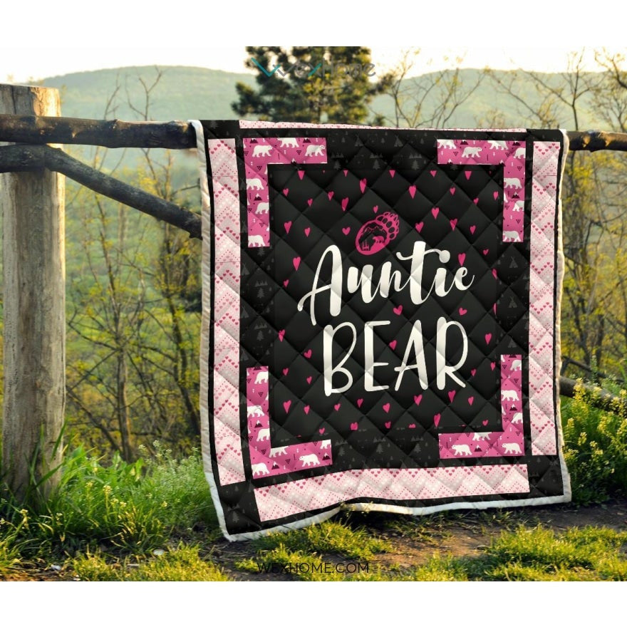 WEXHOME Auntie Bear Premium Quilt