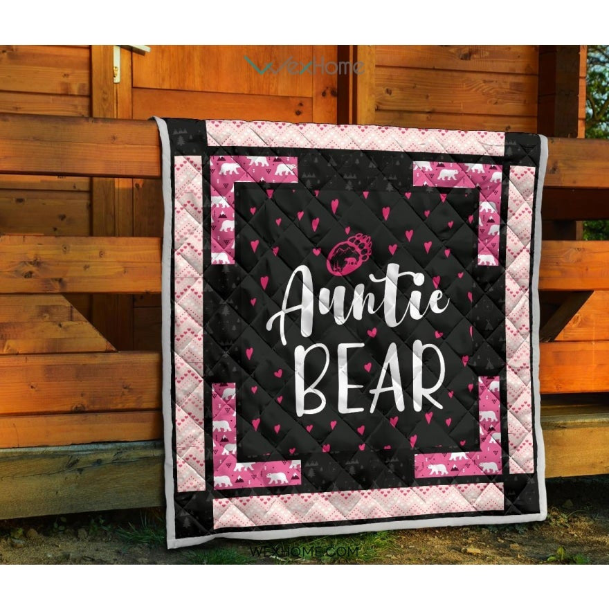 WEXHOME Auntie Bear Premium Quilt