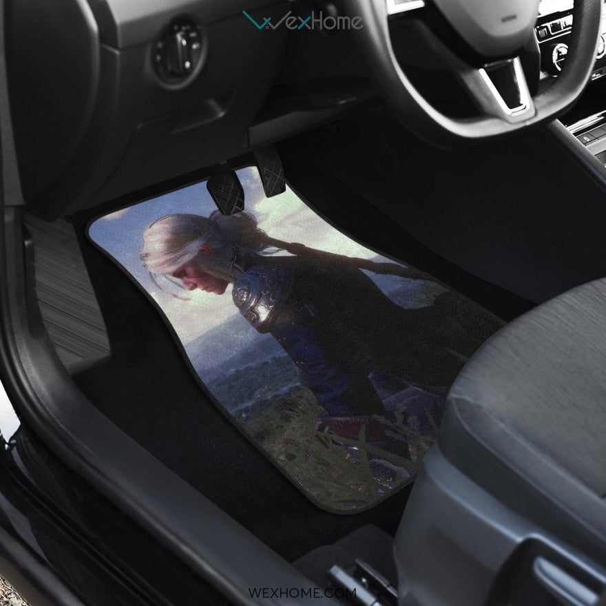 Mats The Witcher 3: Wild Hunt Game Fan Gift Ciri Car Floor Unique Car Gift 2021