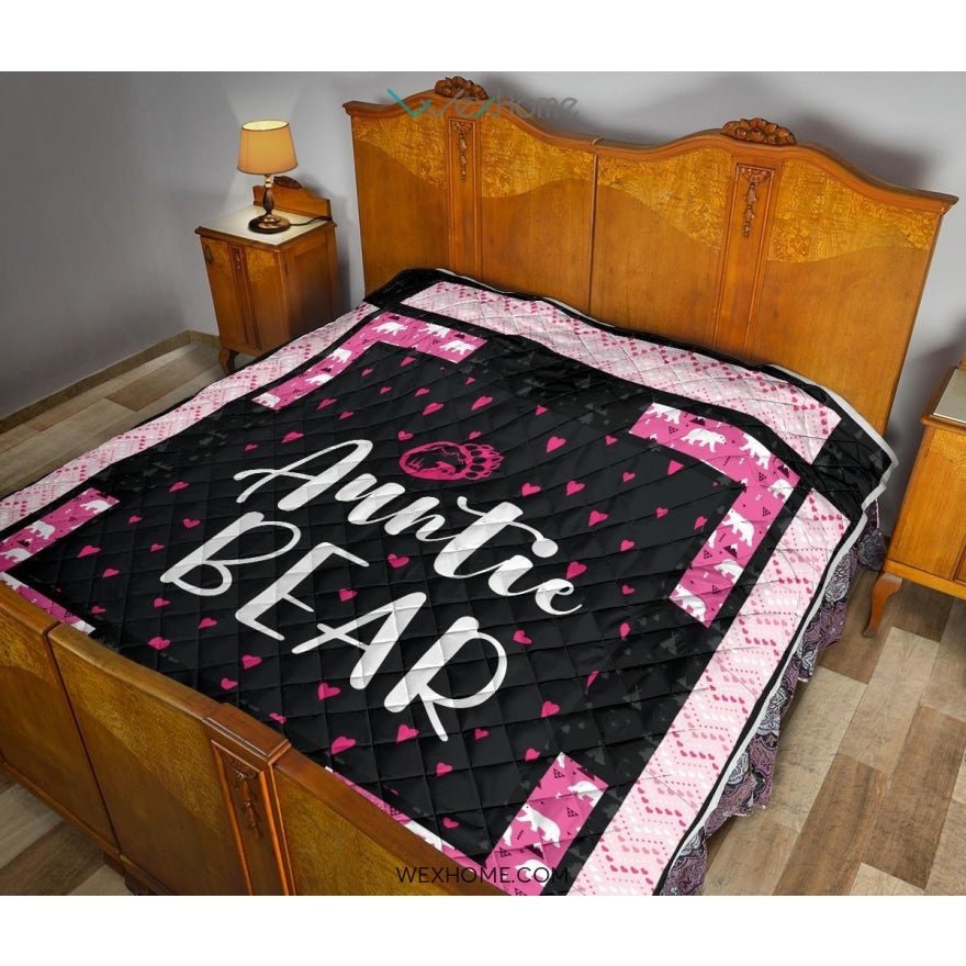 WEXHOME Auntie Bear Premium Quilt