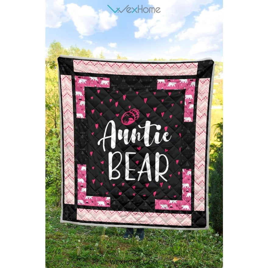 WEXHOME Auntie Bear Premium Quilt