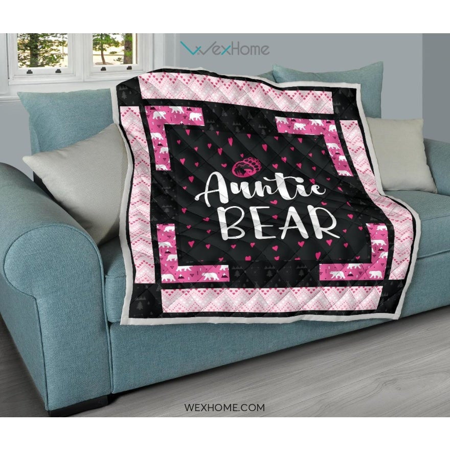 WEXHOME Auntie Bear Premium Quilt