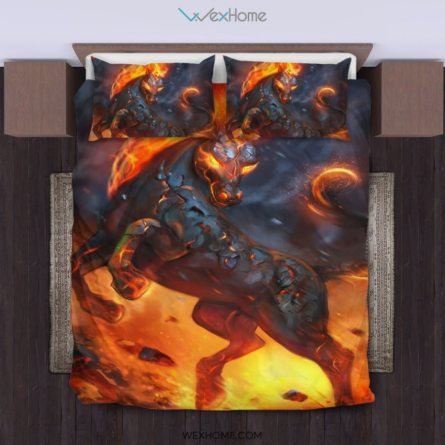 Horse Bedding Set 1 - duvet cover and pillowcase set - Unique Design Amazing Gift