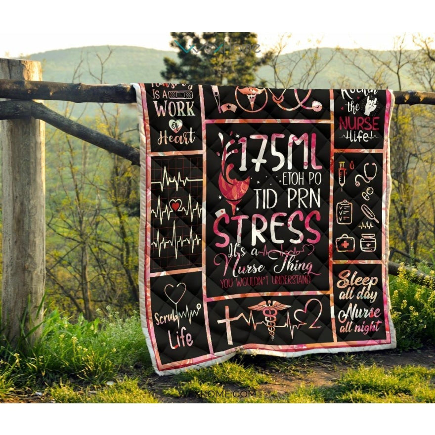 WEXHOME It's Nurse Things You Wouldn't Understand Premium Quilt