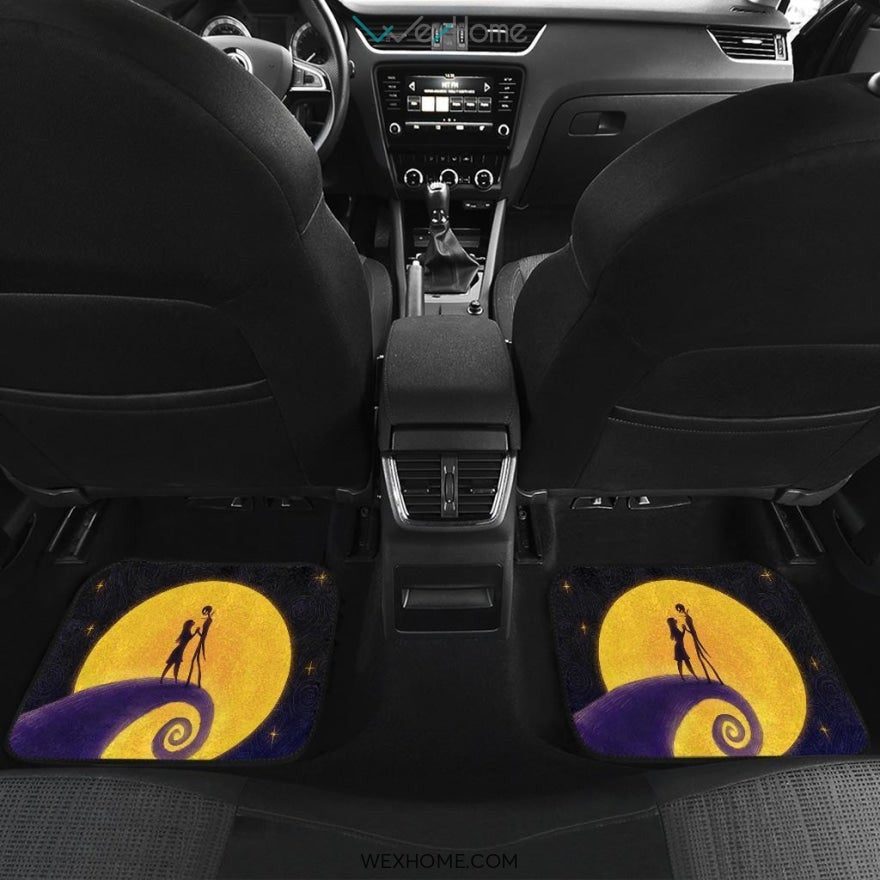 Nightmare Before Christmas Front And Back Car Mats 4 Best Car Gift 2021