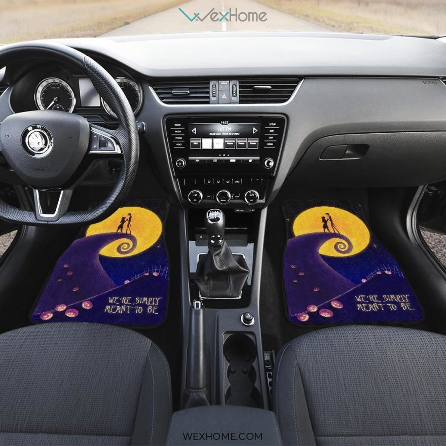 Nightmare Before Christmas Front And Back Car Mats 4 Best Car Gift 2021