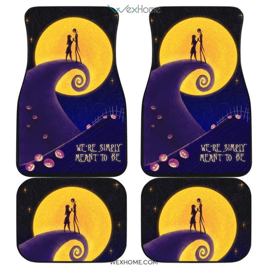 Nightmare Before Christmas Front And Back Car Mats 4 Best Car Gift 2021