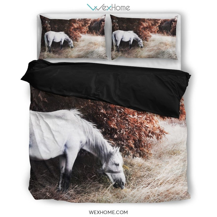 Horse HD Vintage Bedding Set