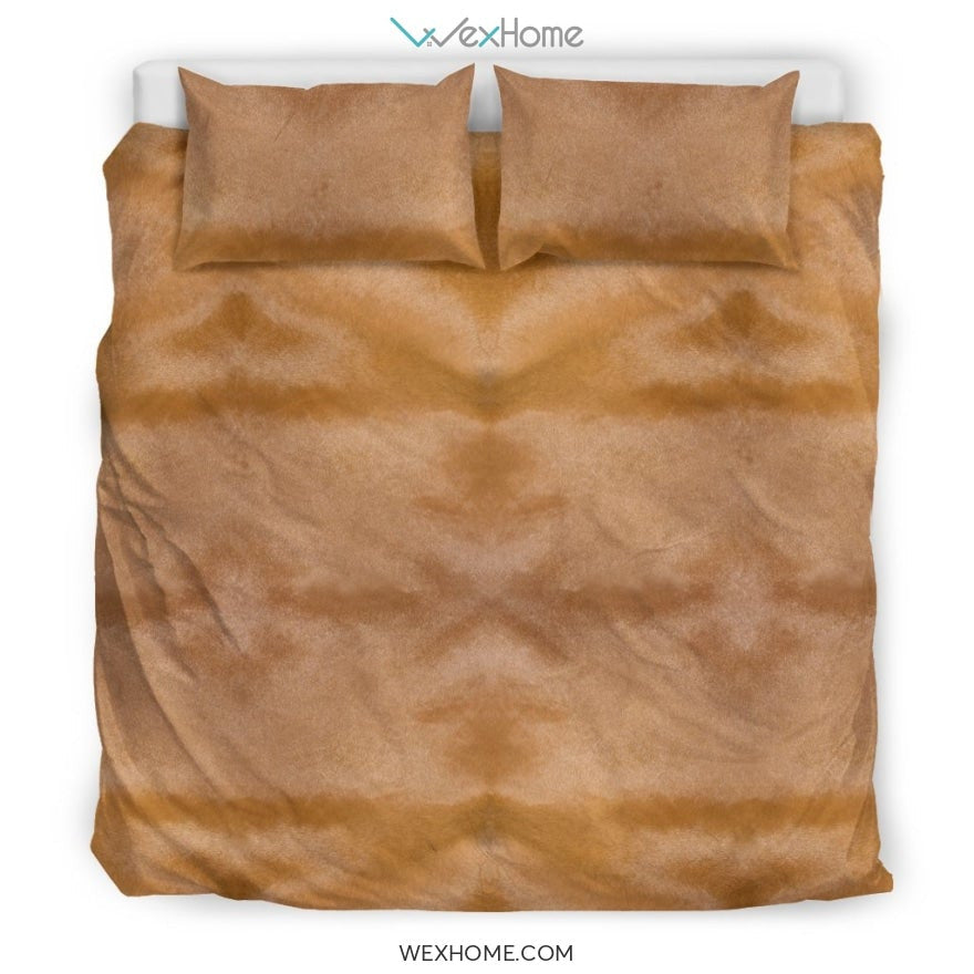 Horse Skin 3D Sorrel Pattern Horse Bedding Set