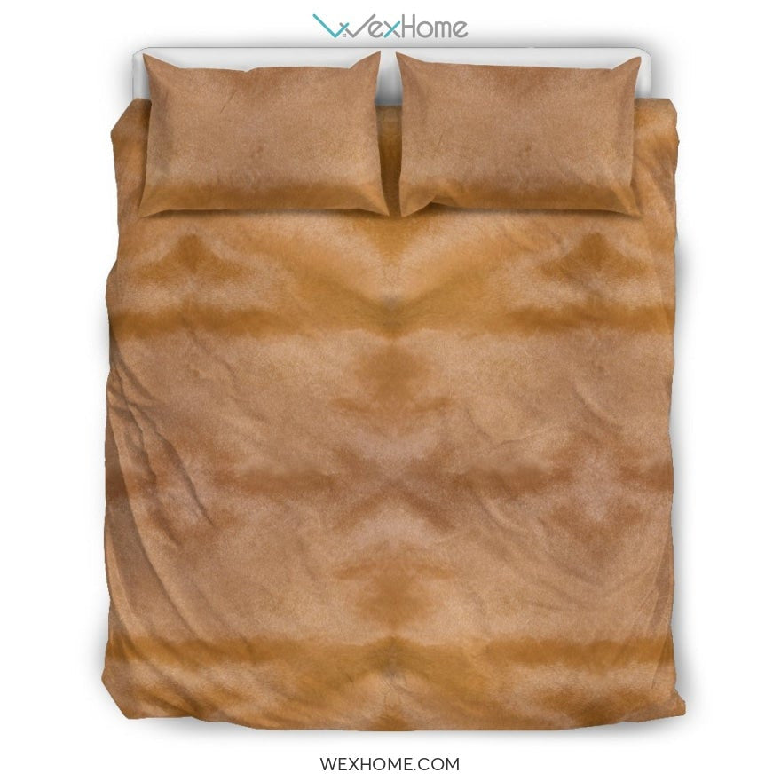 Horse Skin 3D Sorrel Pattern Horse Bedding Set