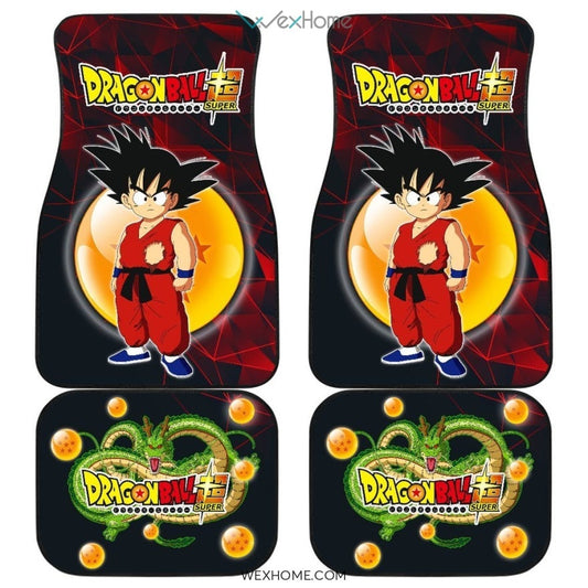 Dragon Ball Z Kid Goku Car Flor Mats Gift Car Decor 2021