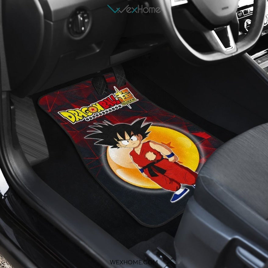 Dragon Ball Z Kid Goku Car Flor Mats Gift Car Decor 2021