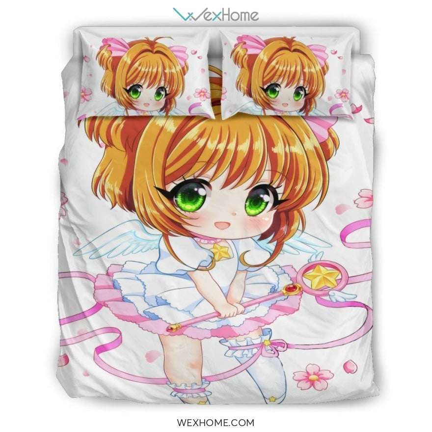 Sakura Bedding Set 2 - duvet cover and pillowcase set - Unique Design Amazing Gift