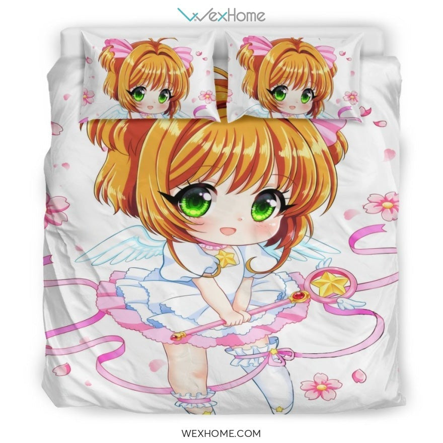 Sakura Bedding Set 2 - duvet cover and pillowcase set - Unique Design Amazing Gift