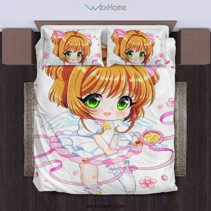 Sakura Bedding Set 2 - duvet cover and pillowcase set - Unique Design Amazing Gift