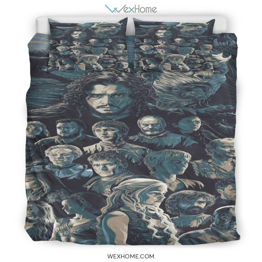 Game Of Thrones Bedding Set 5 - duvet cover and pillowcase set - Unique Design Amazing Gift
