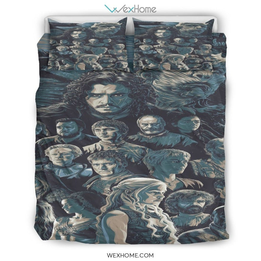 Game Of Thrones Bedding Set 5 - duvet cover and pillowcase set - Unique Design Amazing Gift