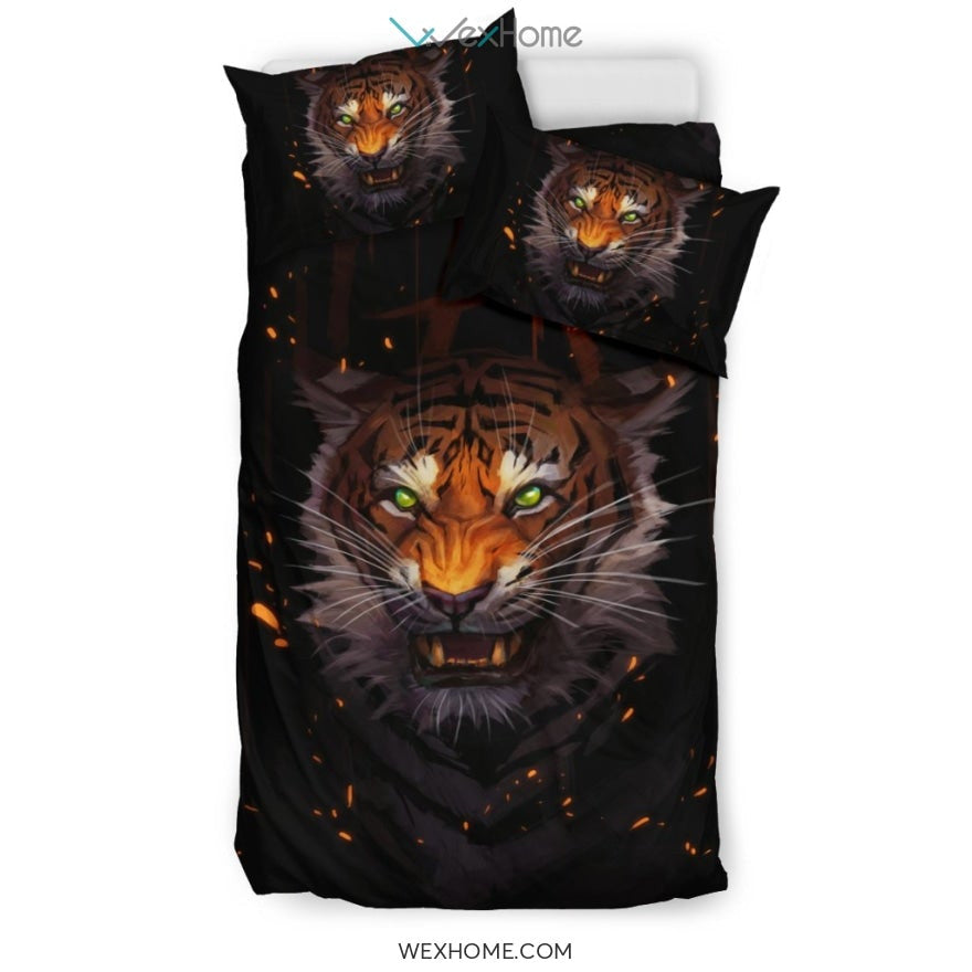 Tiger Bedding Set 3 - duvet cover and pillowcase set - Unique Design Amazing Gift