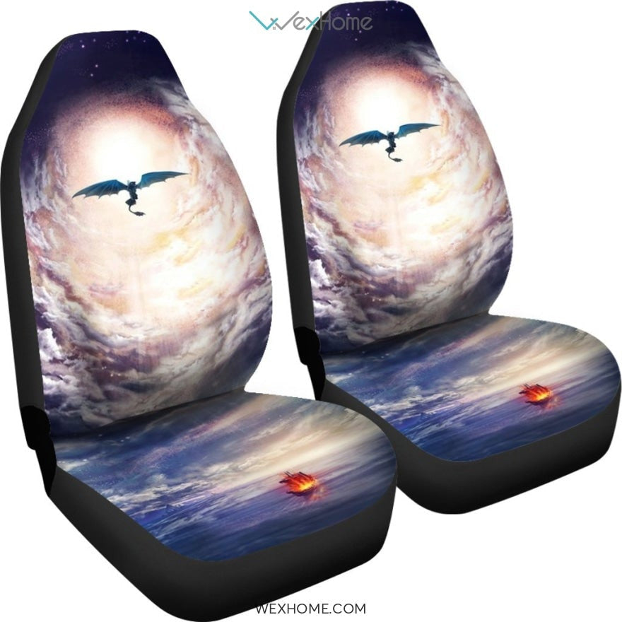 Sky & Sea How To Train Your Dragon Car Seat Cover Best Car Decor 2021