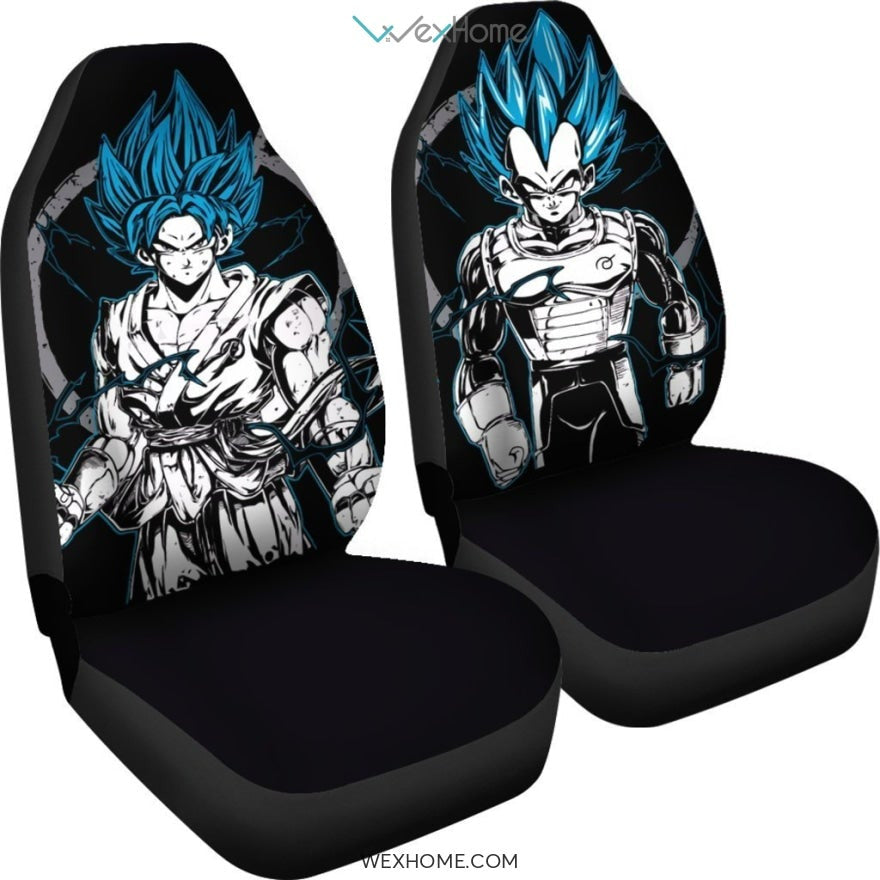 Super Saiyan Blue Dragon Ball Car Seat Cover 191119 (Set of 2)