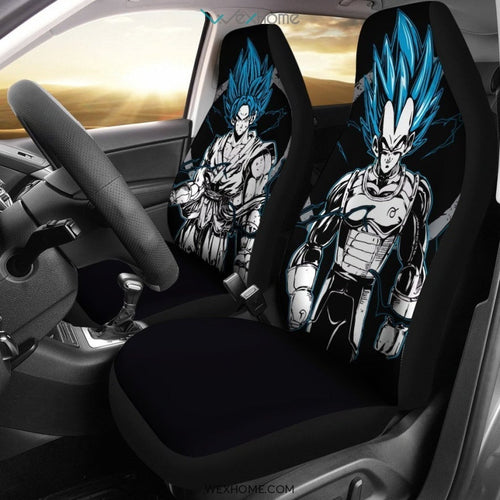 Super Saiyan Blue Dragon Ball Car Seat Cover 191119 (Set of 2)