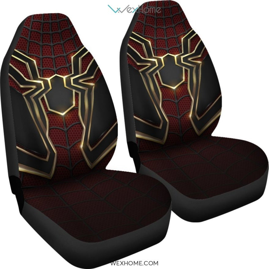 SpiderMan Endgame Logo Marvel Car Seat Cover 191119 (Set of 2)