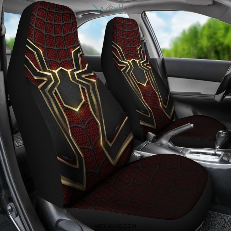 SpiderMan Endgame Logo Marvel Car Seat Cover 191119 (Set of 2)