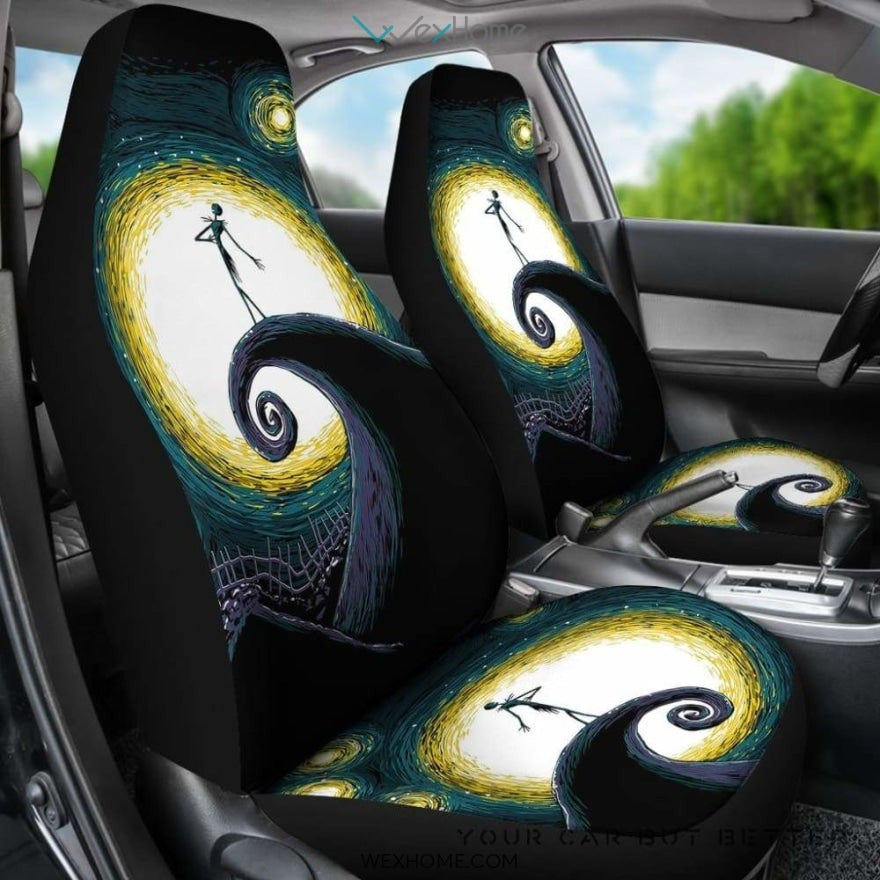 Nightmare Before Christmas Fan Gift Car Seat Cover 170812 Accessories Car 2021